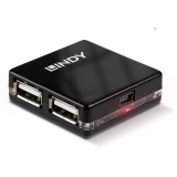 Hub USB Mini Hub Lindy 4 Port USB 2.0 LY-42742