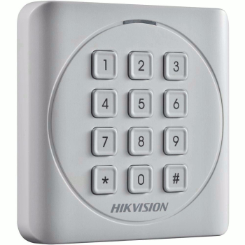Cititor de proximitate RFID MIFARE 13.56Mhz cu tastatura integrata -HIKVISION DS-K1801MK  