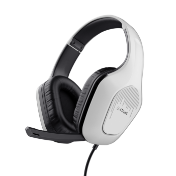 Casti Trust GXT415W Zirox. alb TR-25147