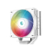 Cooler Deepcool AG400, compatibil skt. Intel si AMD, racire cu aer, ventilator 120 mm, 2000 rpm, inaltime cooler 150mm, 4 heatpipe, iluminat RGB R-AG400-WHANMC-G-2 (timbru verde 0.8 lei) 