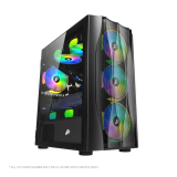 1st PLAYER Carcasa 1STPLAYER Gaming X3-M-4F1-BK 