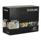 Lexmark RET. PROGR. TONER CARTR. BLACK/21K PGS F/ T64X 64016HE Lexmark RET. PROGR. TONER CARTR. BLACK/21K PGS F/ T64X 64016HE