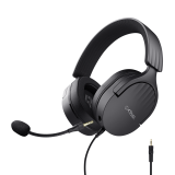 Casti Trust GXT 489 Fayzo cu fir, negru