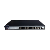 Hikvision SWITCH 24PORT GIGABIT POE FULL MANAGED DS-3E2528P(B)   