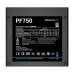 SURSA DeepCool PF750D, 750W (real), 120mm silent fan, 80 PLUS White, 4x PCI-E (6+2), 6x S-ATA PF700 R-PF750D-HA0B-EU (timbru verde 2 lei) 