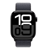 Watch Series 10, 42mm Carcasa Aluminium Jet Black, Ink Sport Loop 