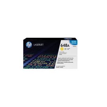 Cartus Toner HP Nr. 648A Yellow 11000 Pagini for Color LaserJet CP4025DN, CP4025N, CP4525DN, CP4525N, CP4525XH CE262A