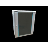 Rack 12U 600x450, dezasamblat, montare pe perete, usa din sticla, panouri laterale detasabile si securizate, culoare gri RAL 7035, DATEUP MP.6412.9000 