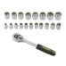 Heinner HR SET 20 PIESE 3/8 CR-V CTSM024 Heinner HR SET 20 PIESE 3/8 CR-V CTSM024