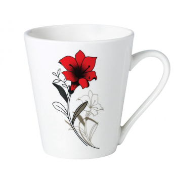 Vanora CANA PORTELAN 310 ML, RED FLOWERS VN-NE-FL310