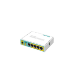 Router hEX PoE Lite, 5 x Fast Ethernet 4 x PoE, RouterOS L4 - Mikrotik RB750UPr2  
