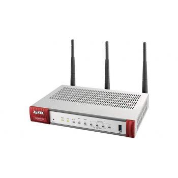 ZYXEL USG20W-VPN-EU0101F Zyxel ZyWALL USG20W-VPN, 10xIPSec VPN, up to 15xSSL, 4x 1Gbps LAN/DMZ, 1xSFP