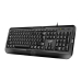 Tastatura Genius KB-118 cu fir, negru G-31310051400