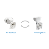 Suport de tavan / perete detector pentru PIR seria FLX-S - OPTEX CW-G2 
