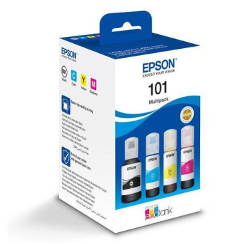 EPSON 101 ECOTANK BKCMY INK PACK C13T03V64A