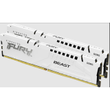 Memorie Kingston 32GB DDR5 6000MT/S CL30 DIMM/KIT OF 2 FURY BEAST WHITE XMP KF560C30BWK2-32
