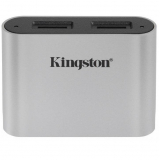 Cititor carduri Kingston MICROSDHC/SDXC UHS-IICARDREADER/USB3.2 GEN1 WORKFLOW DUAL-SLOT WFS-SDC