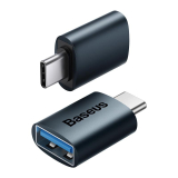 Cablu Adaptor Baseus Ingenuity Mini OTG, negru ZJJQ000001