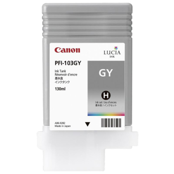 Pigment Ink Tank Canon PFI-103GY Grey 130 ml for iPF5100, iPF6100 CF2213B001AA