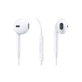 Casti Apple EARPODS 3.5MM HEADPHONE PLUG/WITH REMOTE AND MIC MNHF2ZM/A