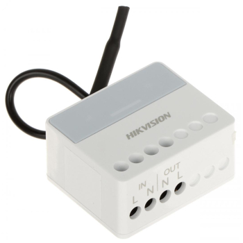 Releu comanda 230V ca, pentru AX PRO 868Mhz - HIKVISION DS-PM1-O1H-WE  