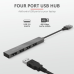 USB Hub Trust Halyx 4xUSB 2.0, alm TR-23786