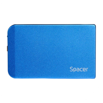 HDD Enclosure Spacer SPR-25611B 2.5" SATA USB 3.0 Albastru