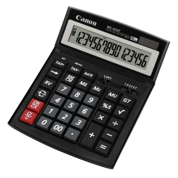 Calculator de birou Canon WS-1610T 16 Digit Dual Power BE0696B001AA