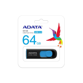 Memorie USB ADATA DashDrive Classic UV128 64GB USB 3.0 AUV128-64G-RBE