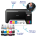 Multifunctional inkjet color CISS Epson EcoTank L3270, A4, Color, 10 ppm, USB, Wireless Negru C11CJ67434