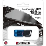 Memorie Usb Kingston 128GB DATATRAVELER 80 M 200MB/S/USB-C 3.2 GEN 1 DT80M/128GB