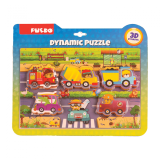 PUEDO TOYS PUZZLE TRAFIC, 17 PIESE PUEDOB2216