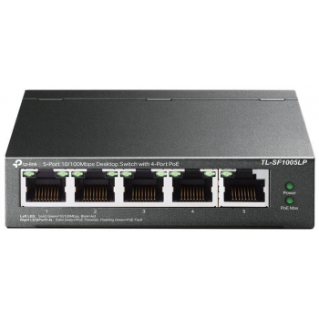 TP-LINK 4-PORT POE DESKTOP SWITCH/. TL-SF1005LP   