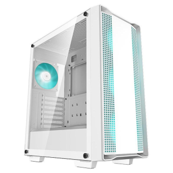 CARCASA DeepCool CC560 WH V2, Middle Tower, ATX, fara sursa, 4xfan, USB 3.2 gen 1 x 1, USB 2.0 x 2, audio, PSU shroud, 7 sloturi expansiune, iluminare LED, alb, R-CC560-WHGAA4-G-2 (timbru verde 0. CARCASA DeepCool CC560 WH V2, Middle Tower, ATX, fara sursa, 4xfan, USB 3.2 gen 1 x 1, USB 2.0 x 2, audio, PSU shroud, 7 sloturi expansiune, iluminare LED, alb, R-CC560-WHGAA4-G-2 (timbru verde 0.