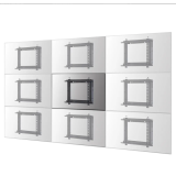 Neomounts Suport pt videowall NM 42-70 35kg ng WL95-800BL1