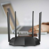 Router Wireless TENDA AC8, Dual- Band AC1200, gigabit, 1*10/100/1000Mbps WAN port, 3*10/100/1000Mbps LAN ports, 4 antene externe 6dBi, 1*WiFi on/off, 1* Reset/WPS button, Standard&Protocol, IEEE802.3?IEEE802.3u? IEEE802.3ab, 2.4 GHz, 300 Mbps.