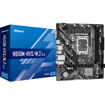 Placa baza MB Asrock H610M-HDV/M.2 2.0 LGA 1700 H610M-HVS/M.2 R2.0