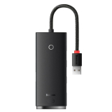 Hub extern Baseus Lite 1m, negru WKQX030101