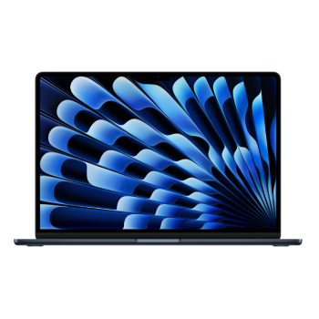 Laptop Apple 13.6'' MacBook Air 13 with Liquid Retina, Apple M4 chip (10-core CPU), 16GB, 256GB SSD, Apple M4 8-core GPU, macOS, Midnight, INT keyboard, 2025 MW123RO/A