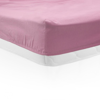 Heinner CEARCEAF PAT CU ELASTIC 90X200 CM ROZ HR-SHEET90-PNK