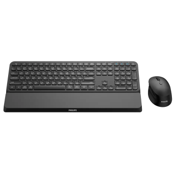 Kit Philips SPT6607, wireless, negru 