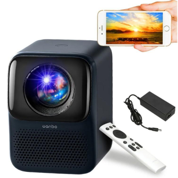 Videoproiector Xiaomi Wanbo Projector T2 MAX Dark Blue WANBOT2MAXDARKBLUE