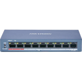 Hikvision HK SWITCH POE 8 PORTURI FARA MANAGEMENT DS-3E0109P-E(C)   