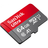 Card memorie SANDISK ULTRA MICROSDXC 64GB +/SD ADAPTER 140MB/S A1 CLASS 10 SDSQUAB-064G-GN6MA