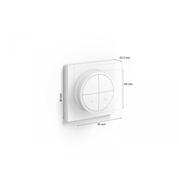 PHILIPS HUE TAP DIAL SWITCH EU WHITE 000008719514440999
