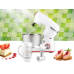 Robot de bucatarie Heinner HPM-1000ACC, 1000W, bol inox 5.5 l, Blender, Masina de tocat, Rasnita, tel, carlig, paleta Incluse, Alb
