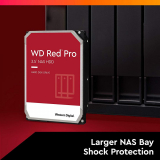 Western Digital 12TB RED PRO 256MB CMR/3.5IN SATA 6GB/S INTELLIPOWERRPM WD121KFBX