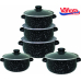 Vanora SET GATIT 10 PIESE EMAILAT , PETRA VN-E-C537