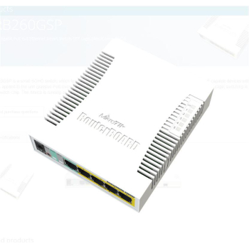 Smart Switch 5 x Gigabit (4 x PoE), 1 x SFP - Mikrotik CSS106-1G-4P-1S  