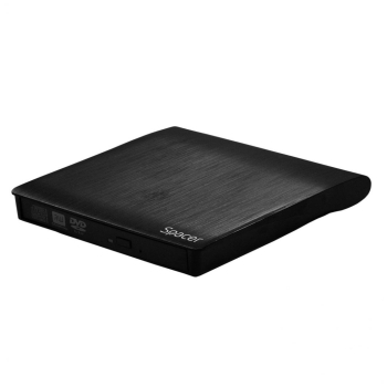 Rack Extern pentru unitate Optica Laptop Spacer SPR-CD/DVD - NEGRU